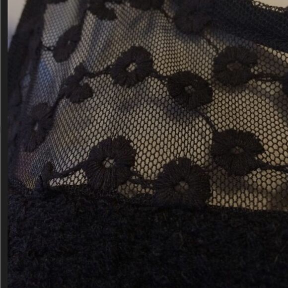 Anthropologie Monteau Black Lace Dress - Picture 8 of 16